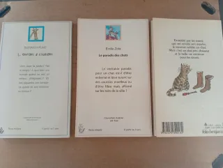 Lote 7 libros para niños de 6-7-8 años en francés
