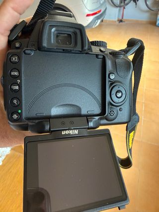 Cámara Nikon D5000 Negra