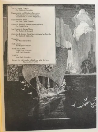 FAN DE FANTASÍA Nº 5 FANZINE 1982 RICHARD CORBEN