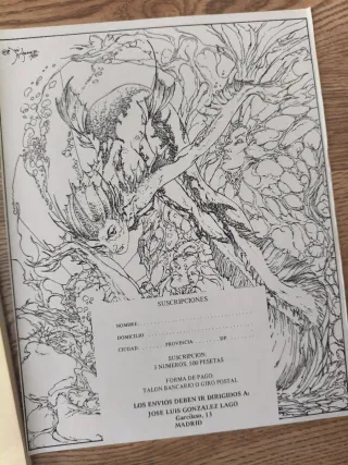 FAN DE FANTASÍA Nº 5 FANZINE 1982 RICHARD CORBEN