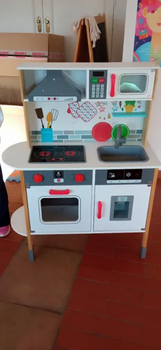 Cocina Madera Juguete Lidl
