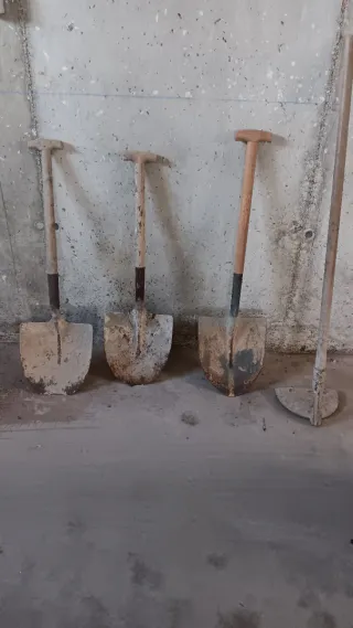 Lote herramientas albañilería