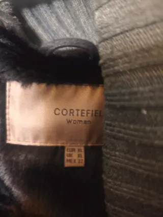 Abrigo Cortefiel marron