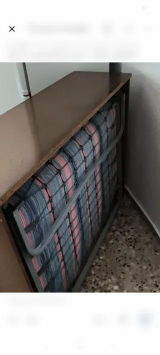 Mueble Consola con Cama Plegable (Ideal invitados)