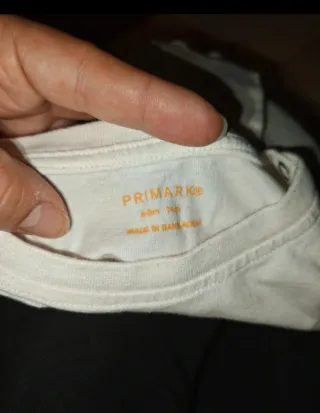 Lote 7 camisetas bebé niña 6-9 meses