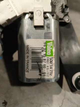 Brazo y motor limpiaparabrisas Citroën