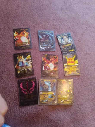 Cartas Pokémon V, VMAX, EX, GX
