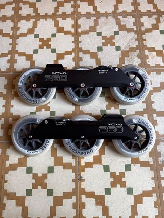 Guías Powerslide Trinity 3x110 Ruedas Undercover