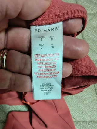 Primark Pantalone Donna Rosa