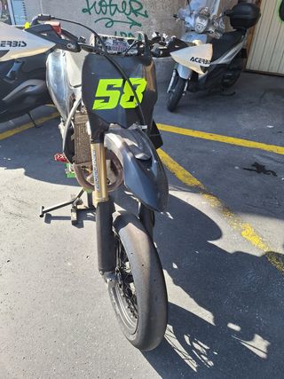 Moto Supermotard HONDA CRF 450 AÑO 2012