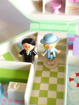 Polly Pocket Escuela , juguete Antiguo año  1990