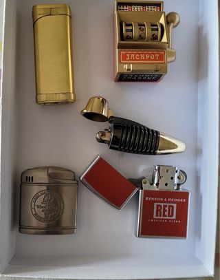 Lote de 5 mecheros coleccionables