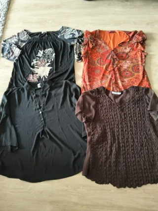 Lote 4 blusas mujer