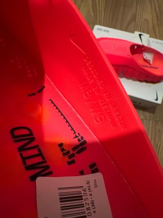 Nike Mind 001 Slide Solar Red W 40.5