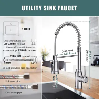 Nuovo Rubinetto Cucina Inox