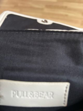 Bolso blanco Pull&Bear acolchado