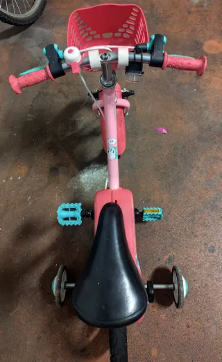 Bicicleta infantil B'Twin Unicorn 14 pulgadas