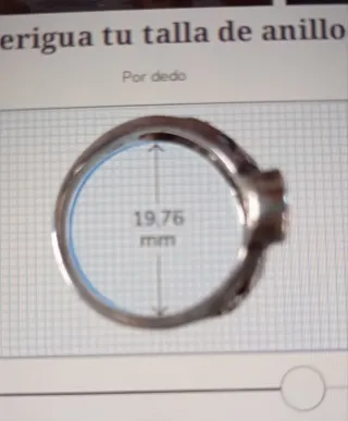 Anillo de plata con cornalina.