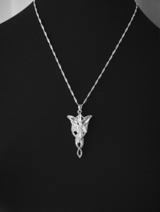 Colgante Arwen Evenstar Cristales Plata