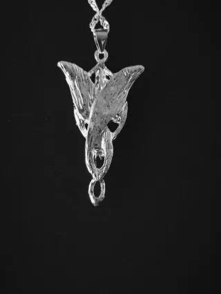 Colgante Arwen Evenstar Cristales Plata