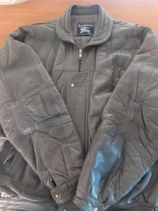 Cazadora Burberry Hombre Gris Original
