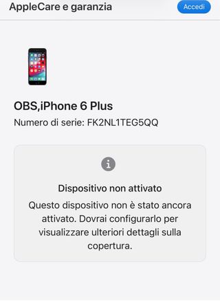 Apple iPhone 6 Plus 16GB Nuovo - Sigillato