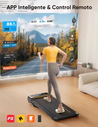 Cinta de caminar 9% Inclinación