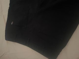 Pantalón recto Mango negro
