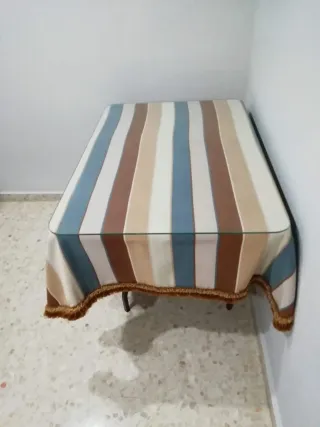 Pack 6 Sillas y Mesa Camilla Madera