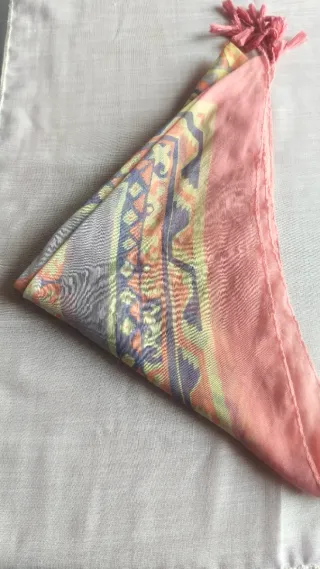 Pañuelo palestino estampado multicolor