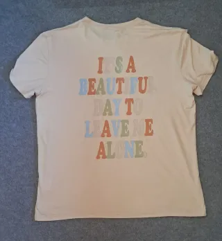 Lote 2 Camisetas Oversize Beige