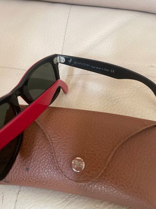 Gafas Ray-Ban Wayfarer Rojas Originales