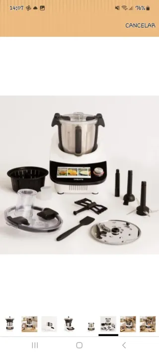 Procesador de alimentos Create tipo thermomix