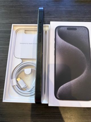 iPhone 15 Pro 128GB Gris Titanio