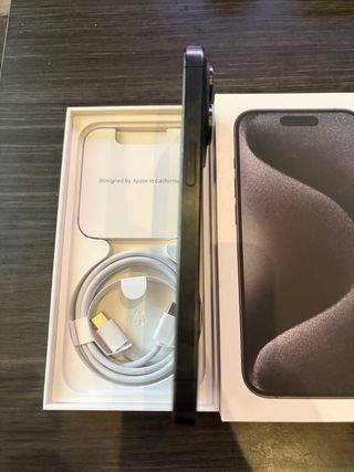 iPhone 15 Pro 128GB Gris Titanio