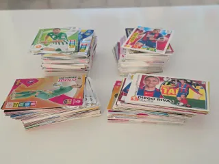 Lote 300 Cromos Panini Adrenalyn Liga Fútbol