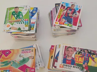 Lote 300 Cromos Panini Adrenalyn Liga Fútbol