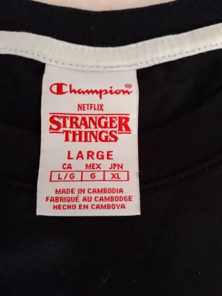 Maglia Champion Stranger Things L