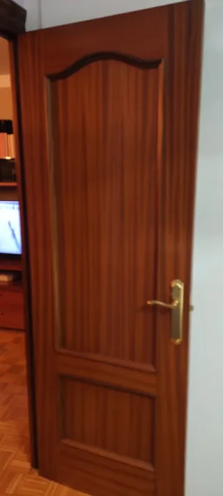 5 Puertas de Interior Madera (2 con Cristal)