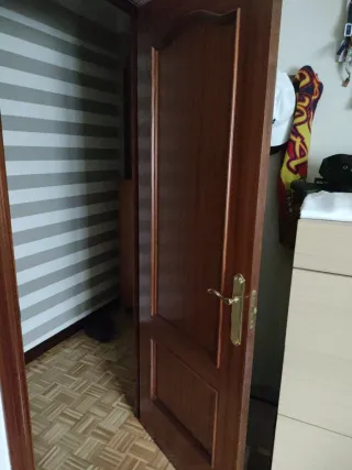 5 Puertas de Interior Madera (2 con Cristal)