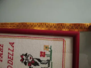 Quadro con mucca Vuole fare la modella