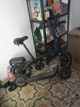 Oferta Bicicleta eléctrica de paseo más patin scoo
