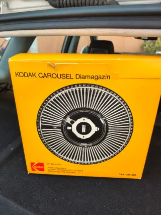 5 Carcasa Kodak Carousel para diapositivas