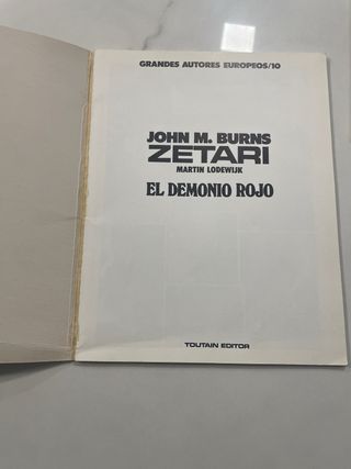 John M. Burns. Zetari