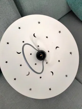 Lámpara infantil estrellas y luna