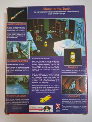 Alone in the Dark PC Caja Cartón