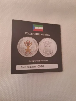 Onza Plata Codex Gigas 2016 Coleccionistas
