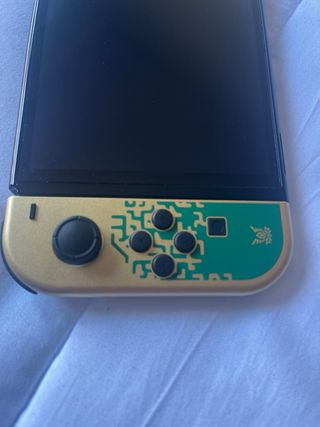 Nintendo Switch Edición Zelda Dorado y Verde