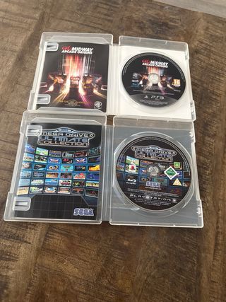 PS3 Midway Arcade Origins y Mega Drive Collection