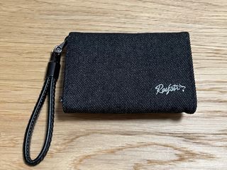 Tarjetero Boy Rayan Negro y Plateado